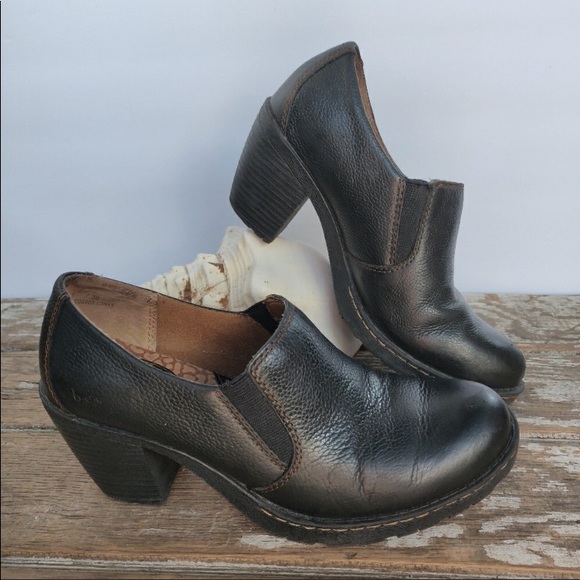 boc Shoes - 💖boc Leather Ankle Heels Booties💖